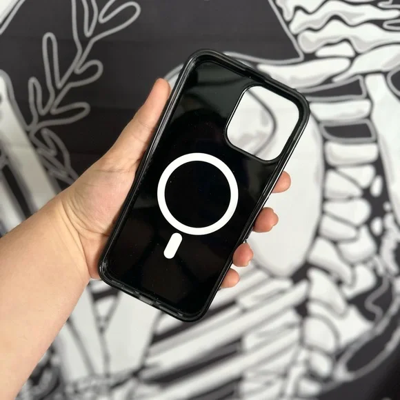 Iphone 13 Pro Max Black Popsocket Case - Picture 2 of 3